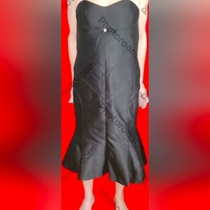 Shani Elegant Black Evening Dress